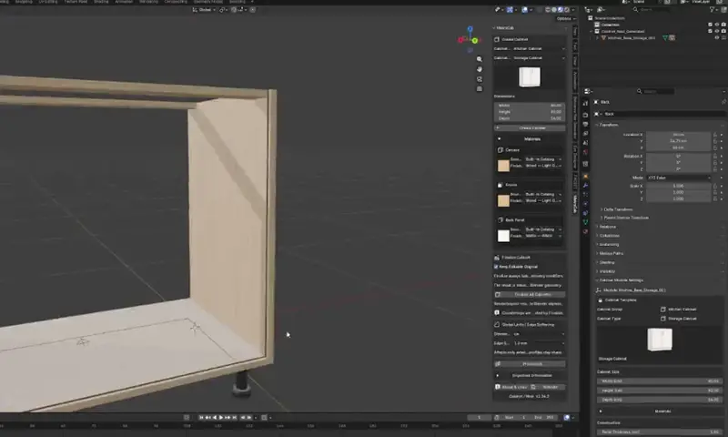 Build the cabinet video preview