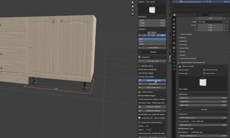 Cabinet details video preview